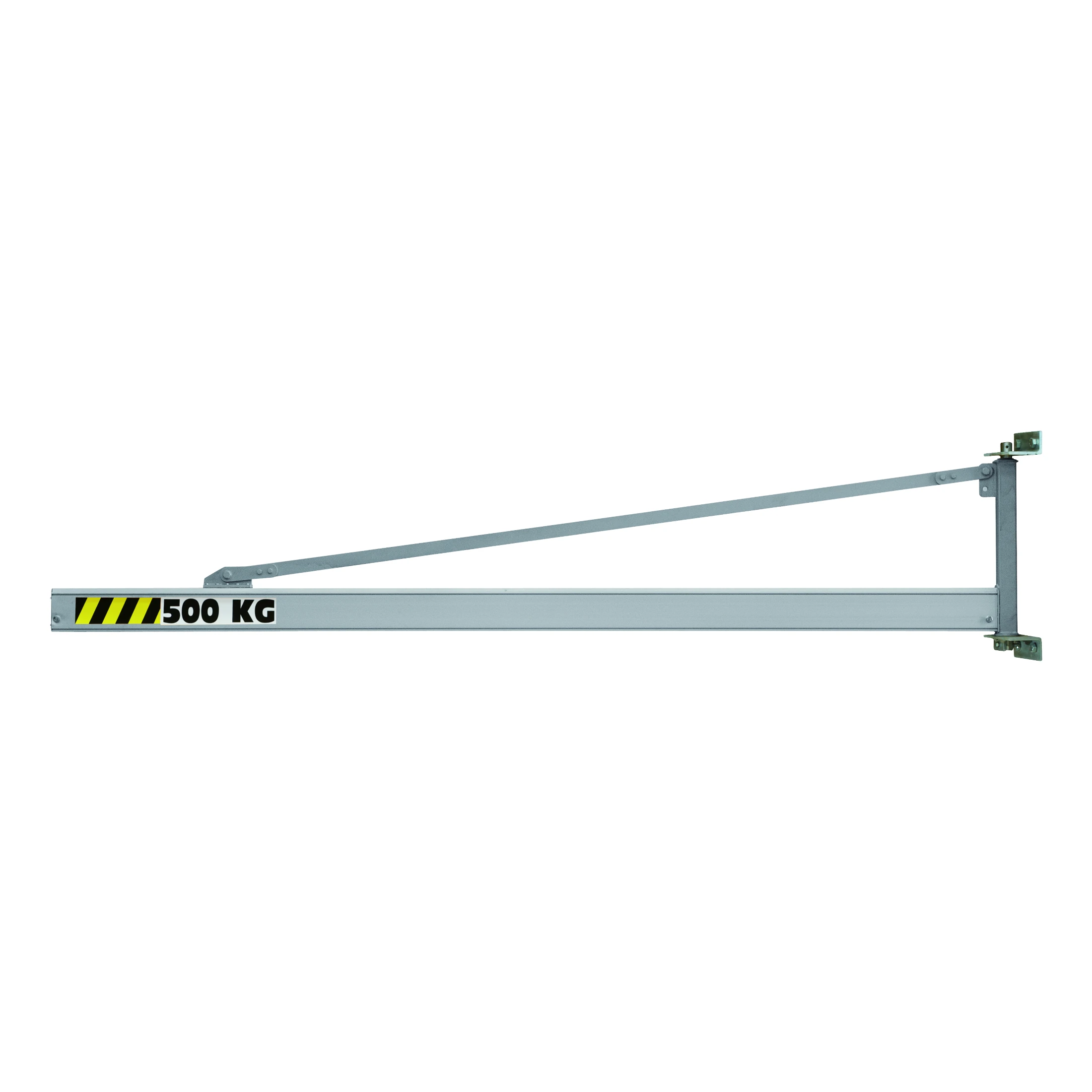 Macara pivotantă de perete din aluminiu (AZDS), 63-2000 kg, 2-8 m