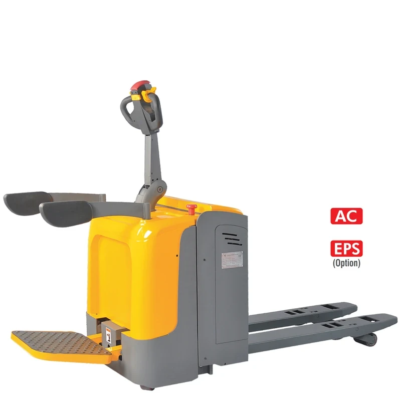Transpalet electric cu platformă pentru operator (EPV20-P/EPV25-P), 2000–2500 kg