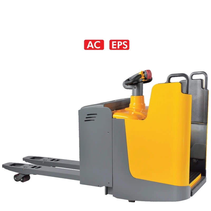 Transpalet electric cu platformă pentru operator (EPV20ST), 2000 kg