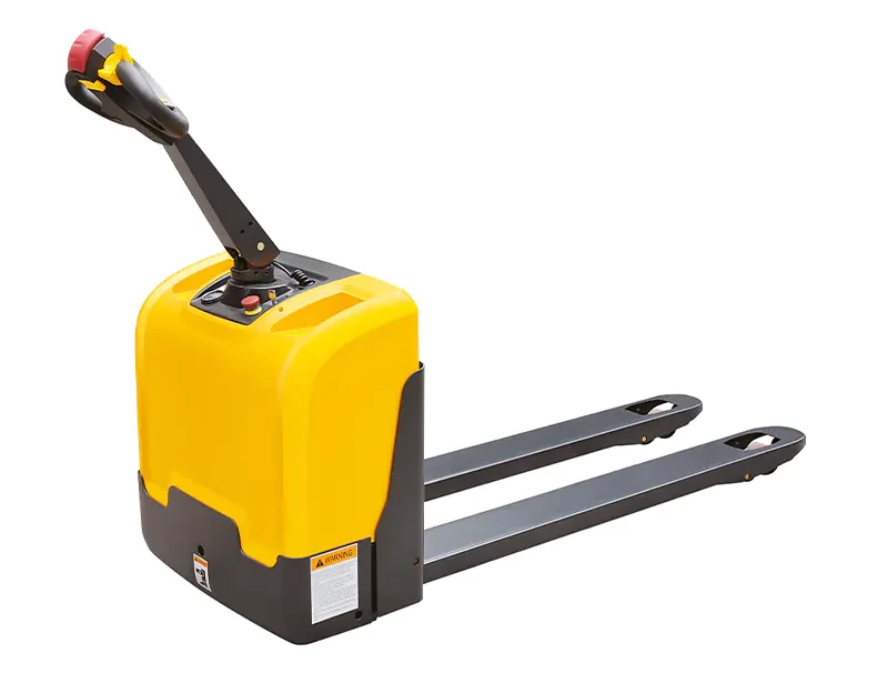 Transpalet electric compact EPV15H/EPV18H/EPV20H pentru manipularea paleților