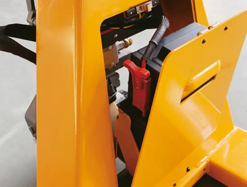 Mânerul de comandă al transpaletului electric EPV15