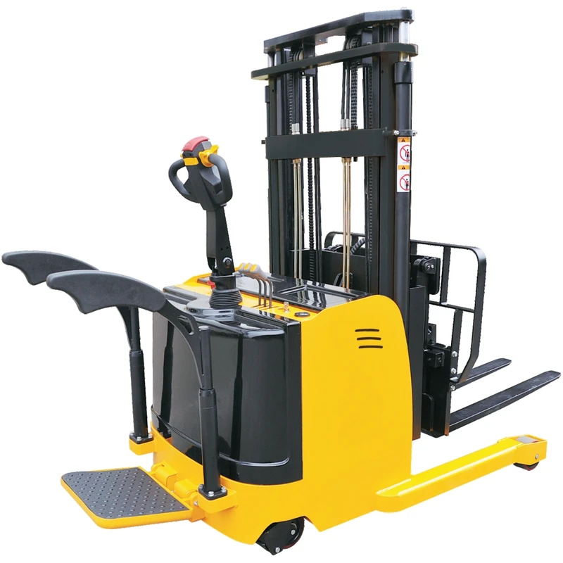 Stivuitor electric cu catarg retractabil, comandă multivalvă (EVV12DS/EVV15DS), 1250–1500 kg, 2500–5500 mm