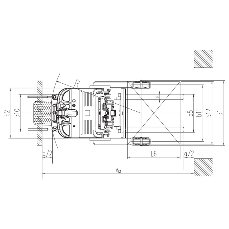 Comandă hidraulică multivalvă a stivuitorului electric EVV12DS/EVV15DS