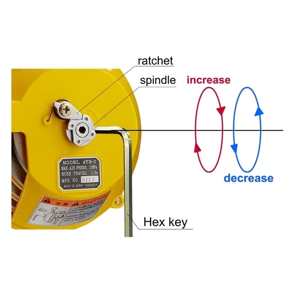 Echilibrator pentru unelte ENDO EK-0 cu cablu de oțel de 1 m