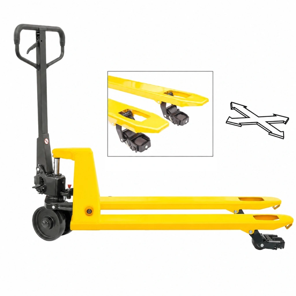 Transpalet manual cu deplasare în patru direcții (RPV2500CS) 2500 kg