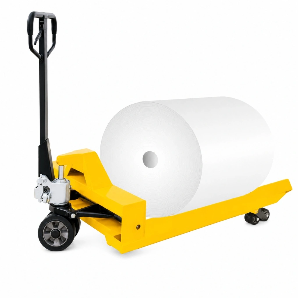 Transpalet manual pentru transportul rolelor (RPV1000PN) 1000 kg