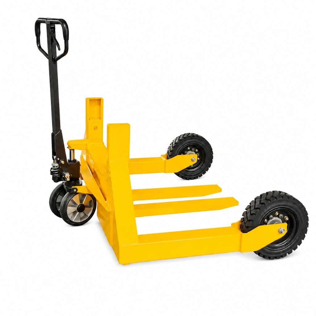 Transpalet manual pentru teren accidentat (RPV1500T), 1500 kg