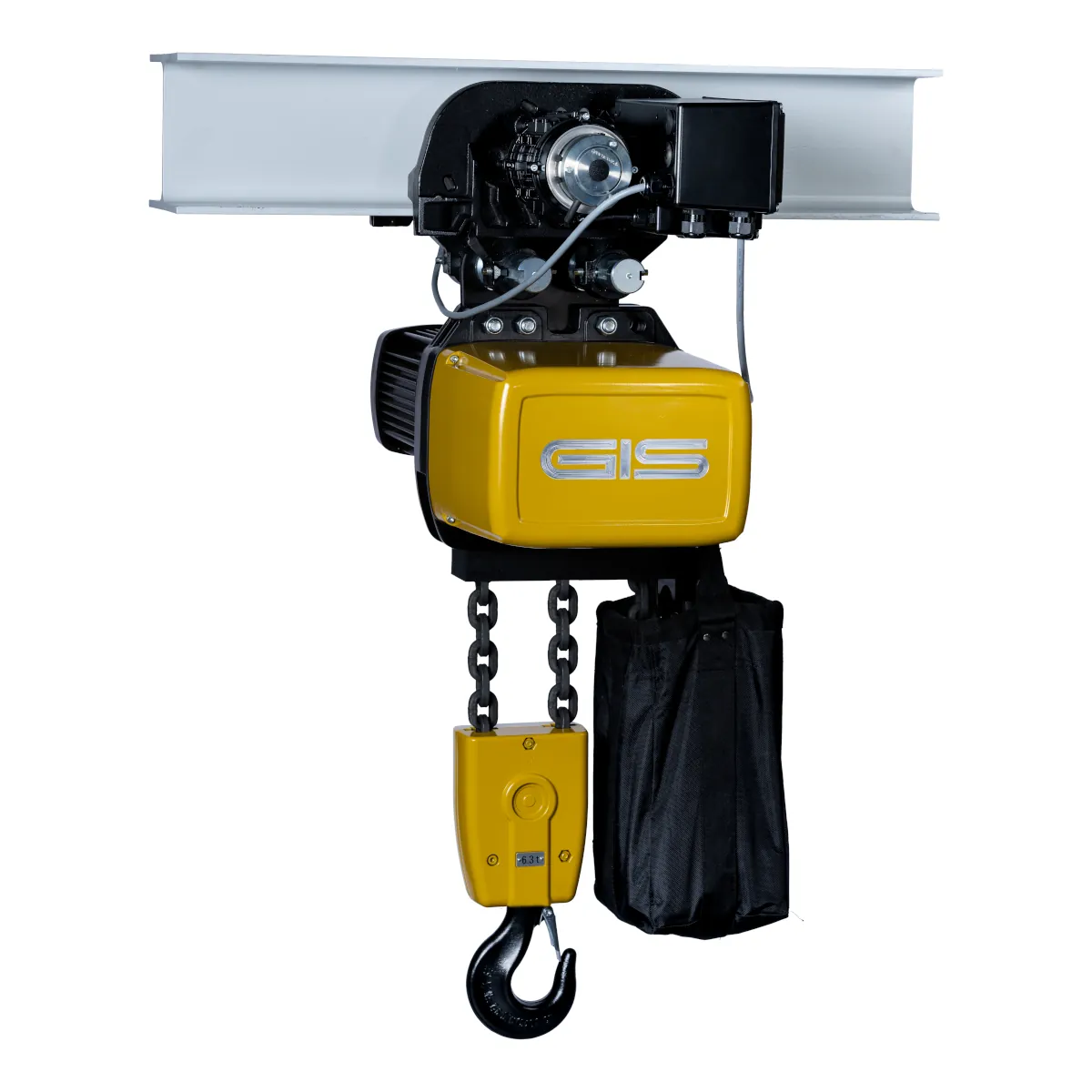 Palan electric cu lanț și cărucior, 800–4000 kg