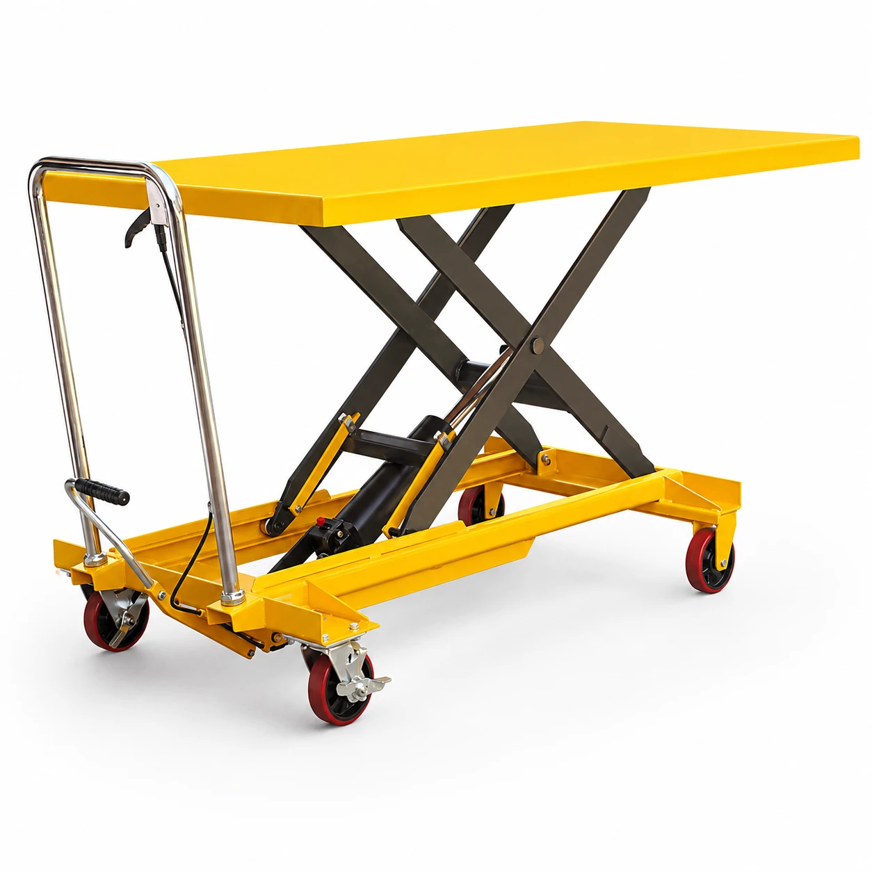 Masă elevatoare mobilă tip foarfecă (MPS500T), 500 kg, 1600 x 800 mm