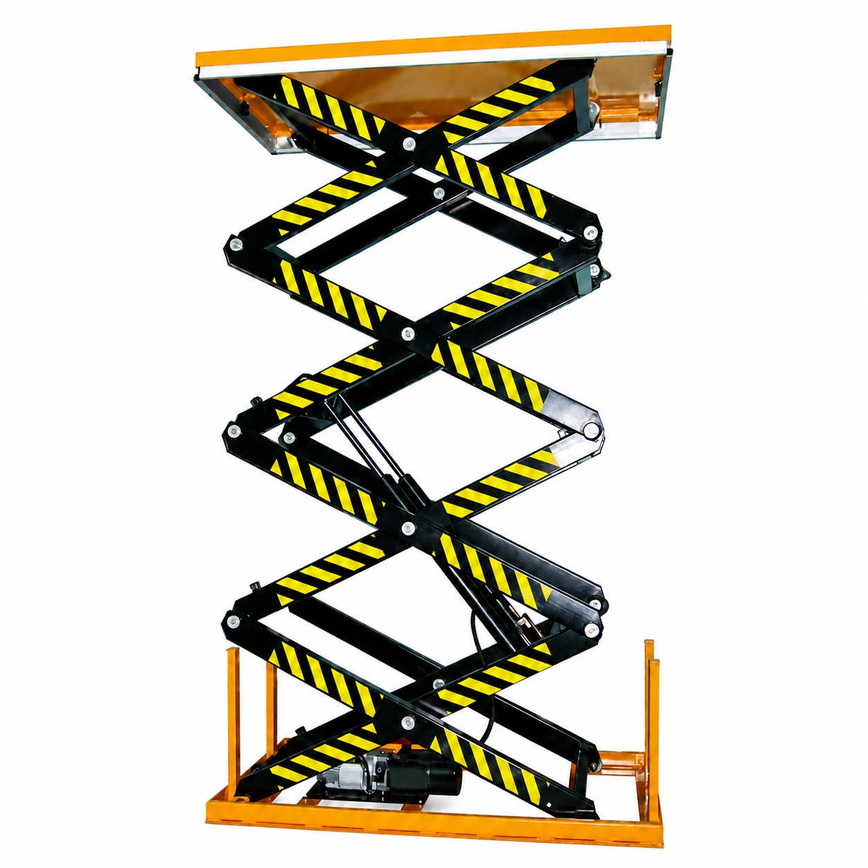 Masă elevatoare cu foarfecă cvadruplă, 400–2000 kg