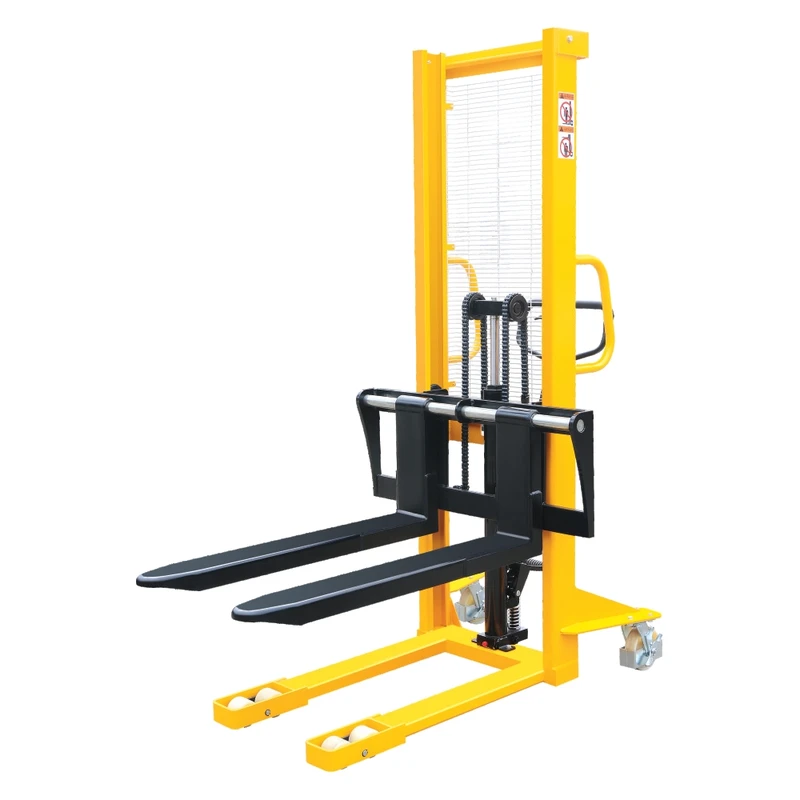 Stivuitor manual cu furci reglabile (RVV-PV), 1000–1500 kg