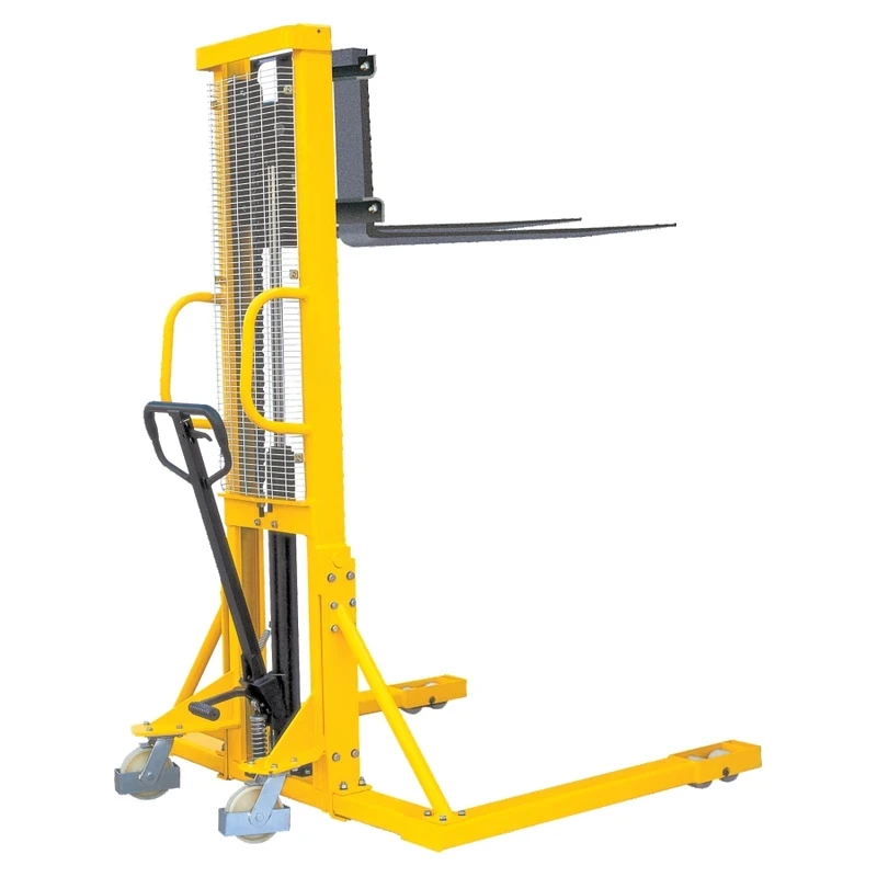 Stivuitor manual cu catarg și picioare de sprijin extinse (RVV-DSV), 500–1000 kg