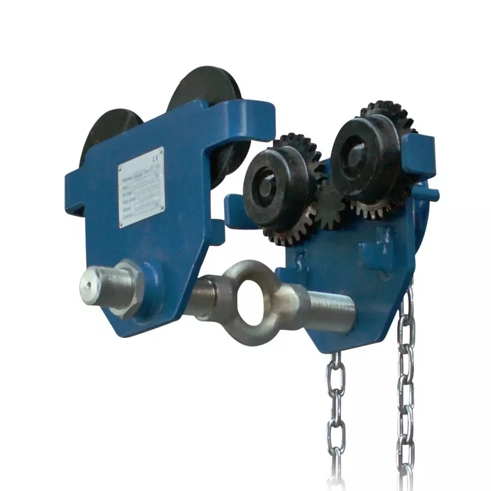 Cărucior de translație pe grindă cu lanț (MG-TROLLEY) 1.000–5.000 kg