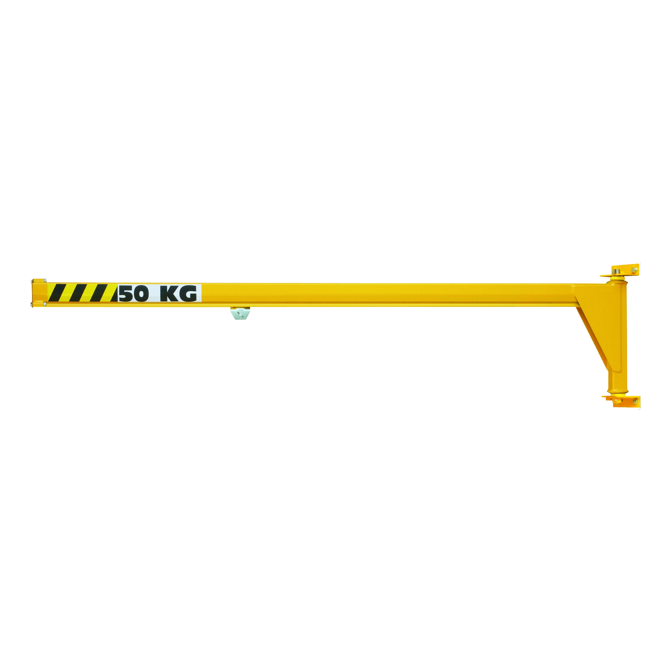 Macara pivotantă de perete cu profil redus și cărucior de translație (NZDK), 50–100 kg, 2–5 m