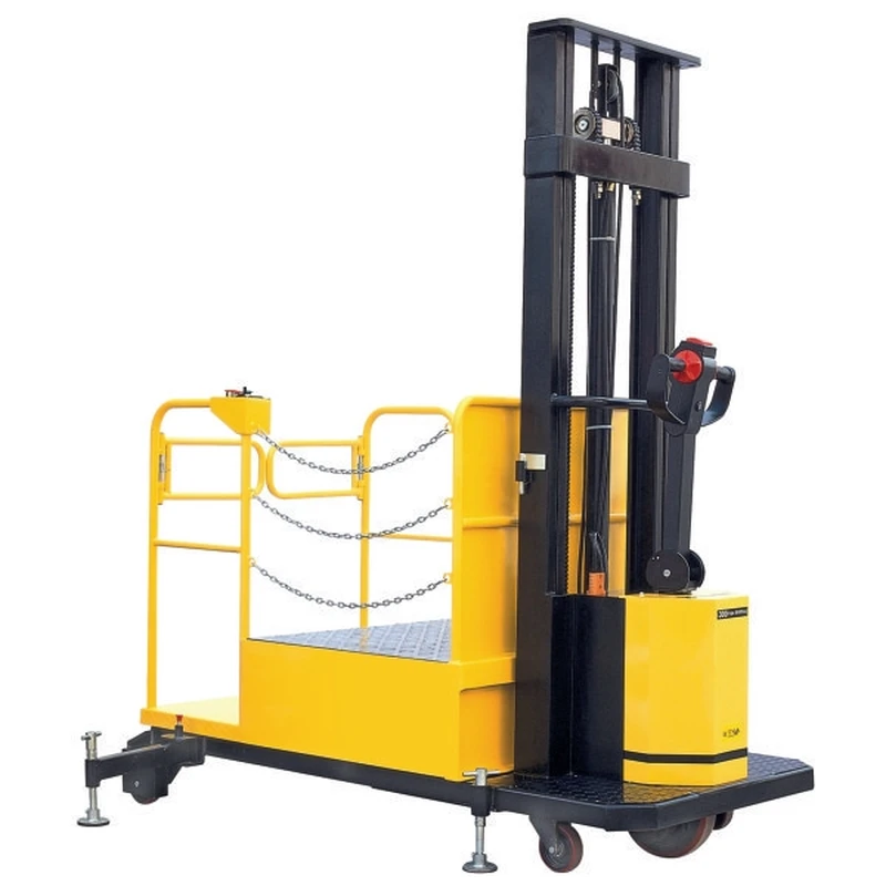 Stivuitor electric pentru pregătirea comenzilor (EKV400), 400 kg, 3500–4500 mm