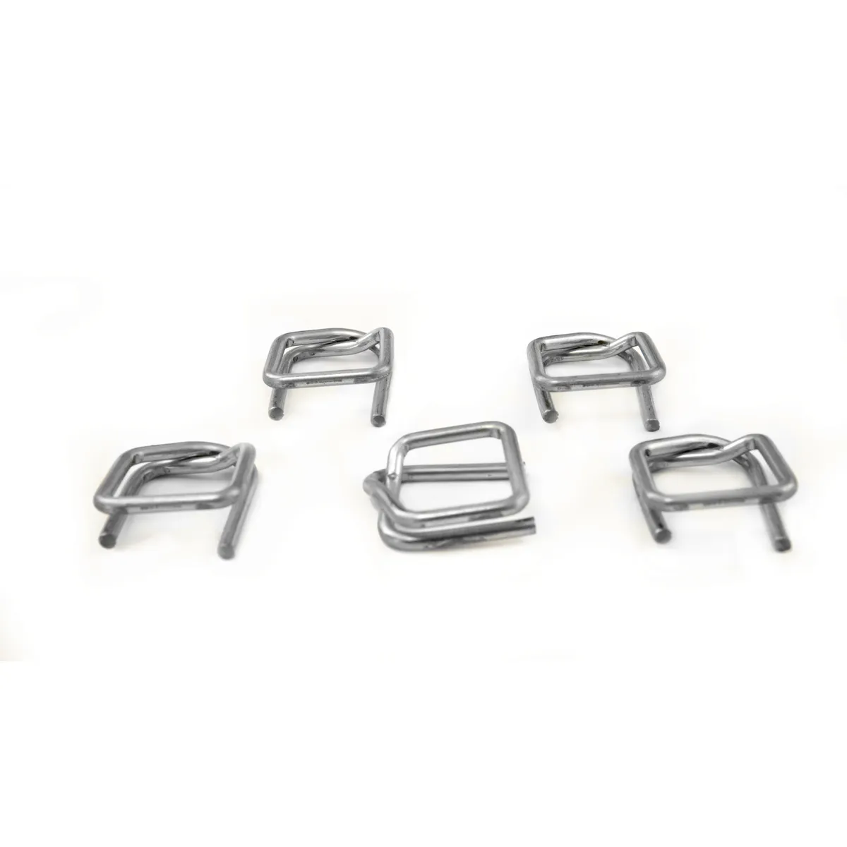 Cleme zincate pentru bandă de ambalare din poliester (BUCKLES-13G) 13 mm