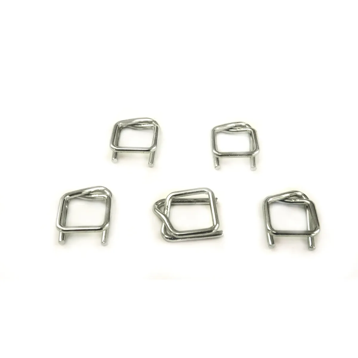 Cleme galvanizate pentru bandă de legare din poliester (BUCKLES-16G), 16 mm