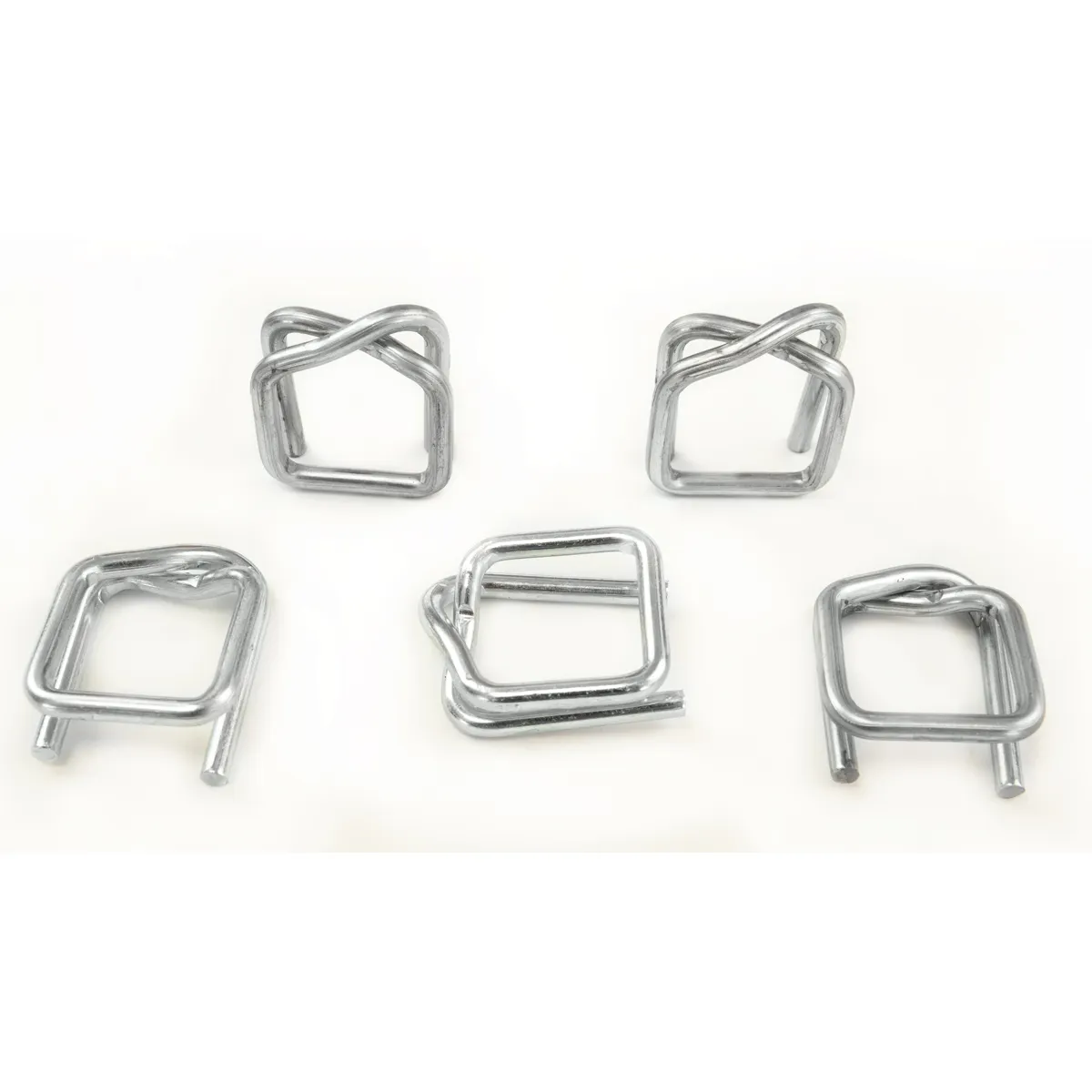 Cleme galvanizate pentru bandă de legare din poliester (BUCKLES-19G) 19 mm