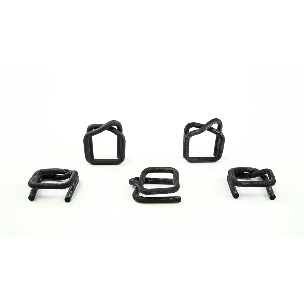 Cleme fosfatate pentru bandă de ambalare din poliester (BUCKLES-16F) 16 mm