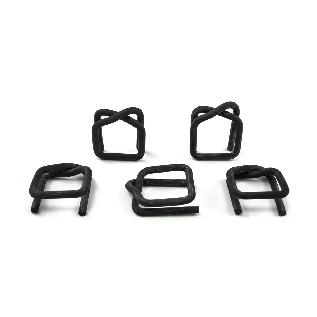 Cleme fosfatate pentru bandă de ambalare din poliester (BUCKLES-25F) 25 mm