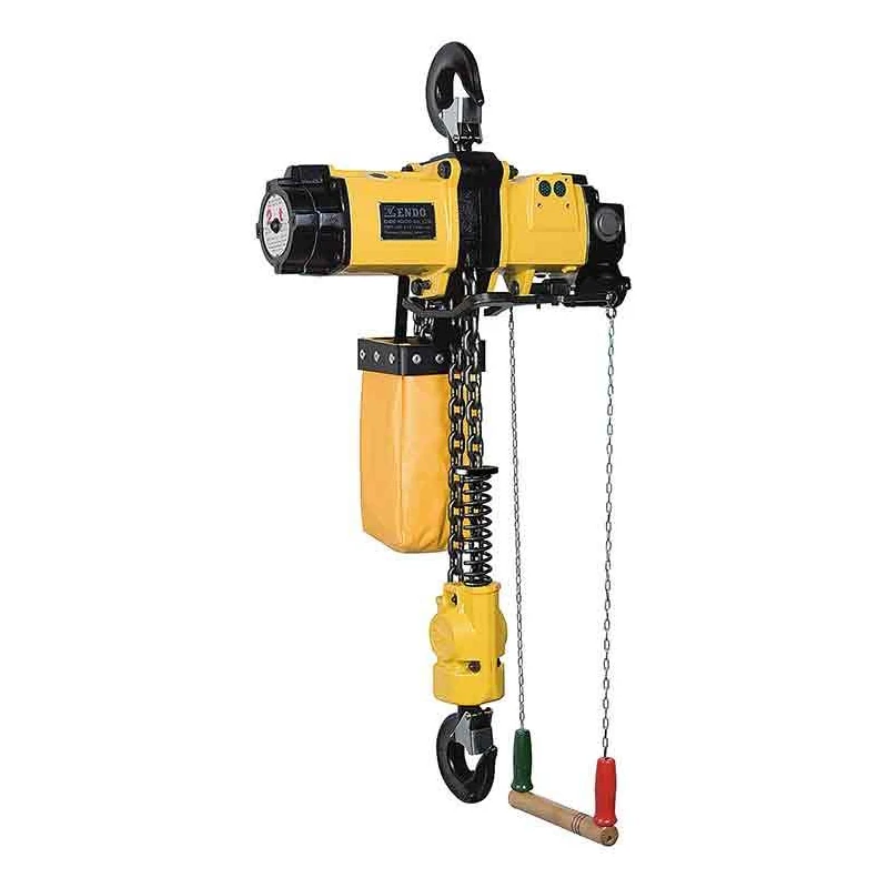Detaliu palan pneumatic cu lanț ATEX ENDO EHL-TW