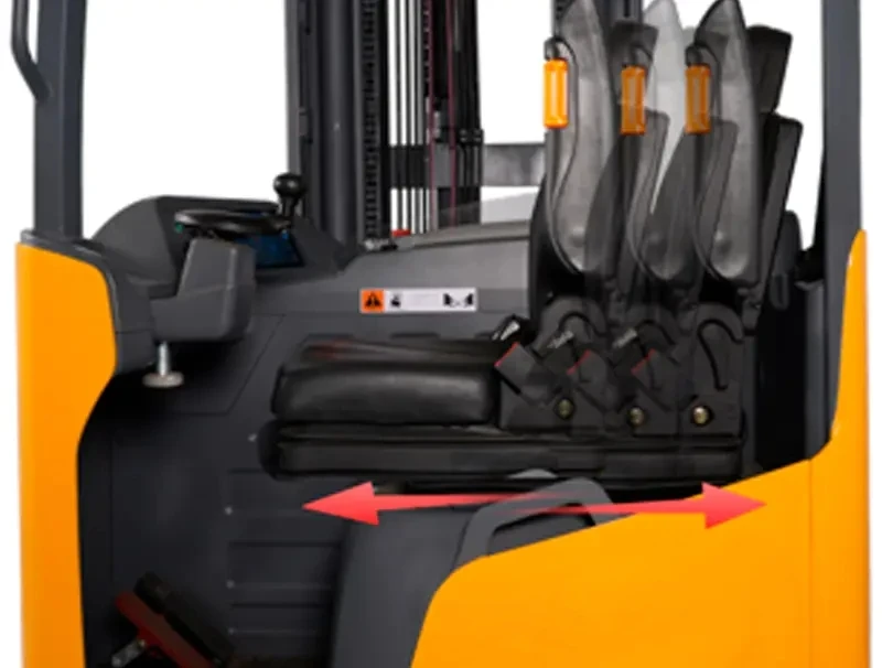 Stivuitor Deluxe REV20D cu înălțime de ridicare de până la 6200 mm
