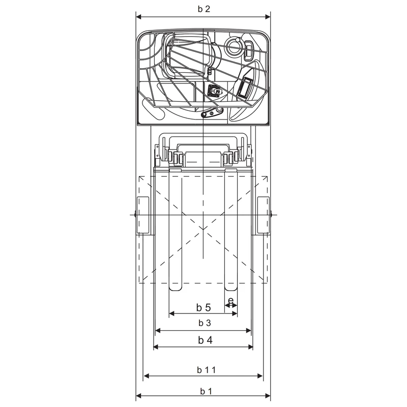 Stivuitor electric cu catarg retractabil REV15 și comandă AC