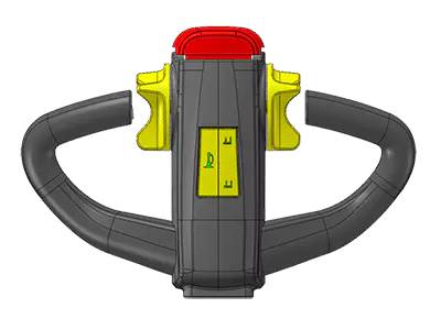 Tractor electric VEV10H-Li pentru manipularea materialelor