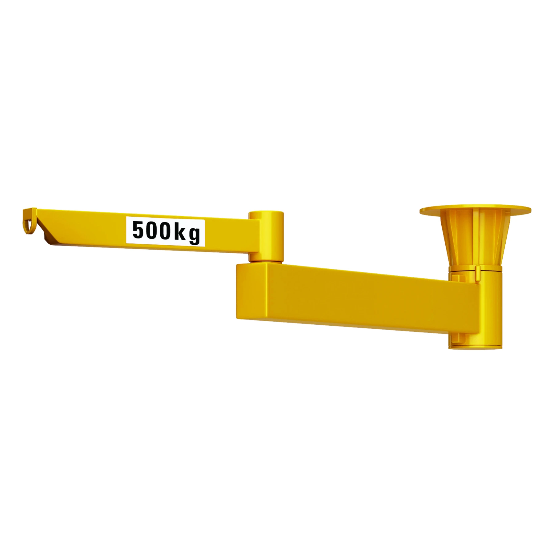 Macara pivotantă articulată pe coloană, suspendată (ZSD-PS), 50–1000 kg, 2–5 m