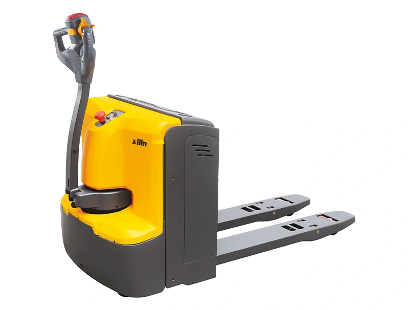 Transpalet electric cu operator pietonal (CBD30KD-III), 3000 kg